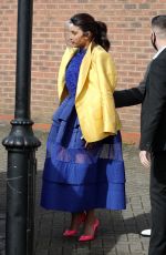 PRIYANKA CHOPRA and Nick Jonas Leaves a Studio in London 03/15/2021