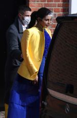 PRIYANKA CHOPRA and Nick Jonas Leaves a Studio in London 03/15/2021