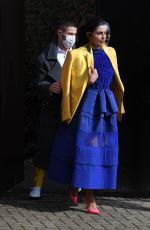 PRIYANKA CHOPRA and Nick Jonas Leaves a Studio in London 03/15/2021