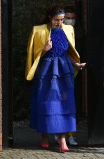 PRIYANKA CHOPRA and Nick Jonas Leaves a Studio in London 03/15/2021