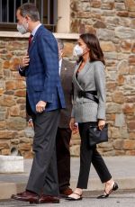 QUEEN LETIZIA OF SPAIN at Andorra State Visit 03/26/2021