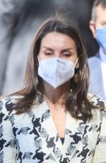 QUEEN LETIZIA OF SPAIN at Princess of Girona Foundation Award 2021 in Toledo 03/17/2021