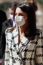 QUEEN LETIZIA OF SPAIN at Princess of Girona Foundation Award 2021 in Toledo 03/17/2021