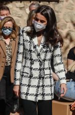 QUEEN LETIZIA OF SPAIN at Princess of Girona Foundation Award 2021 in Toledo 03/17/2021