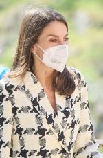 QUEEN LETIZIA OF SPAIN at Princess of Girona Foundation Award 2021 in Toledo 03/17/2021