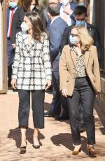 QUEEN LETIZIA OF SPAIN at Princess of Girona Foundation Award 2021 in Toledo 03/17/2021