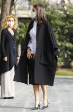 QUEEN LETIZIA OF SPAIN at Rare Disease Day 2021 in Madrid 03/05/2021