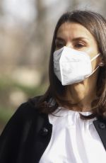QUEEN LETIZIA OF SPAIN at Rare Disease Day 2021 in Madrid 03/05/2021