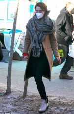 RACHEL BROSNAHAN on the Set of The Marvelous Mrs Maisel in New York 03/02/2021