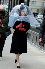 RACHEL BROSNAHAN on the Set of The Marvelous Mrs Maisel in New York 03/04/2021