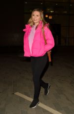 RACHEL RILEY Leaves Media City in Salford 03/08/2021