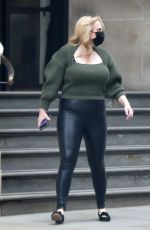 REBEL WILSON Leaves Her Hotel in London 03/24/2021