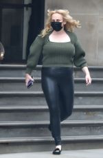 REBEL WILSON Leaves Her Hotel in London 03/24/2021