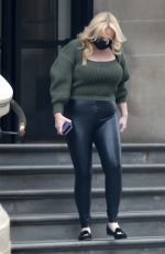 REBEL WILSON Leaves Her Hotel in London 03/24/2021