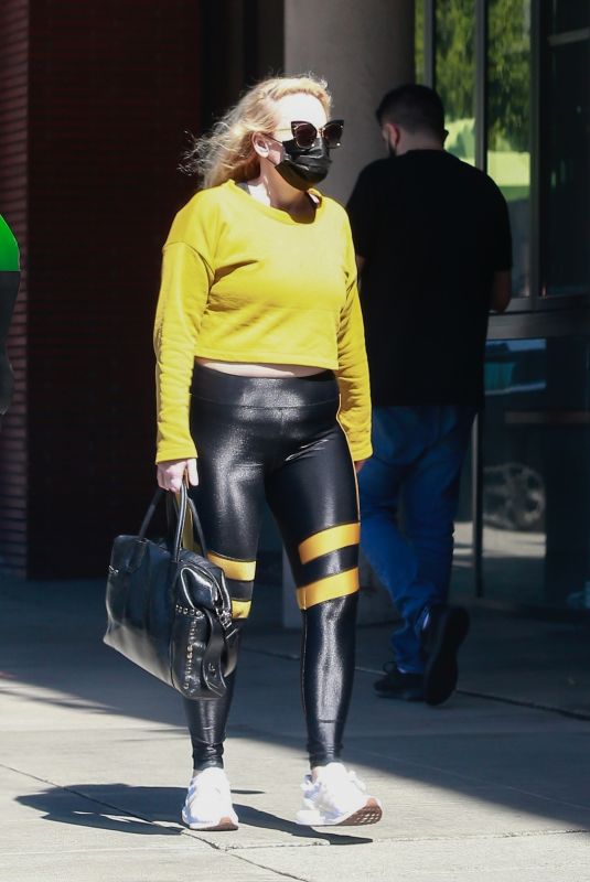 REBEL WILSON Out in Beverly Hills 03/05/2021