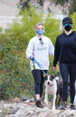 REESE WITHERSPOON and AVA PHILLIPPE Out Hiking in Brentwood 03/22/2021