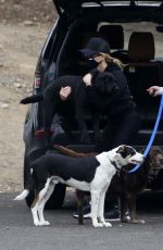 REESE WITHERSPOON and AVA PHILLIPPE Out Hiking in Brentwood 03/22/2021