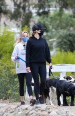 REESE WITHERSPOON and AVA PHILLIPPE Out Hiking in Brentwood 03/22/2021