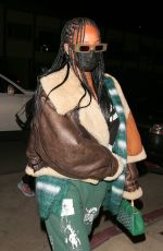 RIHANNA Arrives at Giorgio Baldi in Santa Monica 03/11/2021