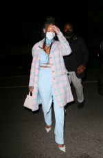 RIHANNA Arrives at Giorgio Baldi in Santa Monica 03/19/2021