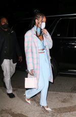RIHANNA Arrives at Giorgio Baldi in Santa Monica 03/19/2021