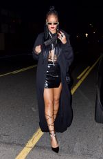 RIHANNA at Giorgio Baldi in Los Angeles 03/28/2021