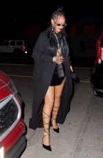 RIHANNA at Giorgio Baldi in Los Angeles 03/28/2021
