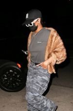 RIHANNA Out for Dinner at Giorgio Baldi in Santa Monica 03/09/2021