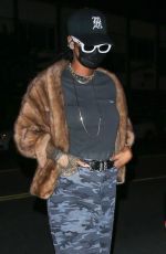 RIHANNA Out for Dinner at Giorgio Baldi in Santa Monica 03/09/2021