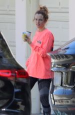 RILEY KEOUGH Leaves a Gym in Los Angeles 03/09/2021