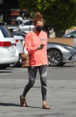RILEY KEOUGH Leaves a Gym in Los Angeles 03/09/2021