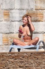 RITA ORA in Bikini at a Pool in Sydney 03/31/2021
