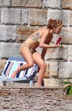 RITA ORA in Bikini at a Pool in Sydney 03/31/2021