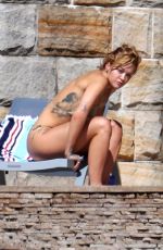 RITA ORA in Bikini at a Pool in Sydney 03/31/2021