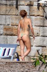 RITA ORA in Bikini at a Pool in Sydney 03/31/2021