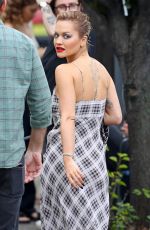 RITA ORA on the Set of a Photoshoot in Sydney 03/26/2021