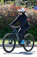 ROBIN WRIGHT Out for a Bike Ride in Brentwood 03/21/2021