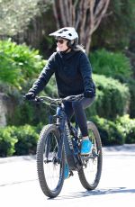 ROBIN WRIGHT Out for a Bike Ride in Brentwood 03/21/2021