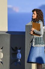 ROSE BYRNE on the Set of Physical in Los Angeles 03/09/2021