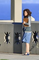 ROSE BYRNE on the Set of Physical in Los Angeles 03/09/2021