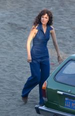ROSE BYRNE on the Set of Physical in San Pedro Beach 03/01/2021