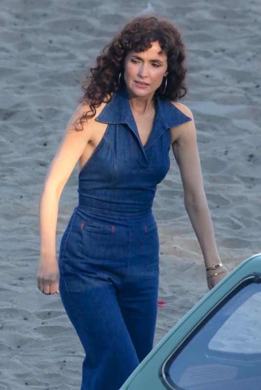 ROSE BYRNE on the Set of Physical in San Pedro Beach 03/01/2021