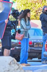 ROSE BYRNE on the Set of Physical in Santa Monica 03/11/2021