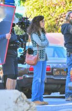 ROSE BYRNE on the Set of Physical in Santa Monica 03/11/2021