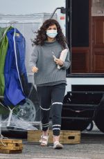 ROSE BYRNE on the Set of Physical in Santa Monica 03/19/2021