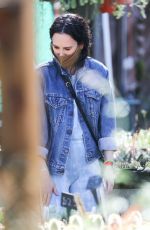 RUMER WILLIS in Double Denim Out in Los Angeles 03/08/2021
