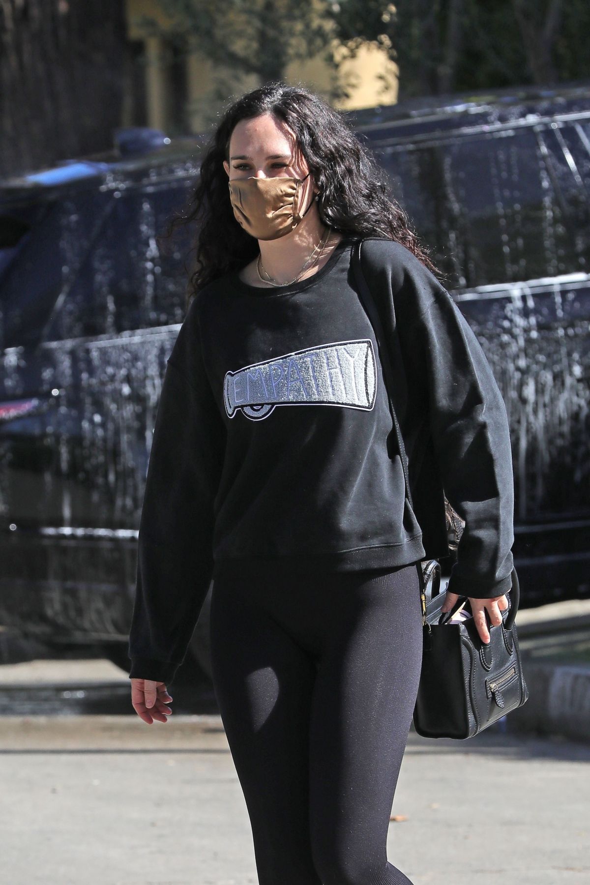 RUMER WILLIS Leaves a Private Gym in Los Angeles 03/29/2021 – HawtCelebs