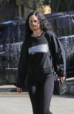 RUMER WILLIS Leaves a Private Gym in Los Angeles 03/29/2021
