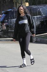 RUMER WILLIS Leaves a Private Gym in Los Angeles 03/29/2021