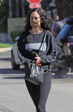 RUMER WILLIS Leaves a Private Gym in Los Angeles 03/29/2021